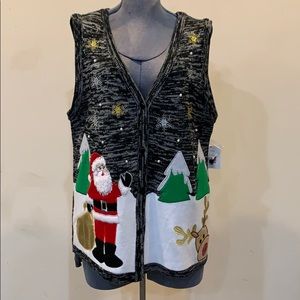 *NWT* True Time Holiday Edition Christmas Vest